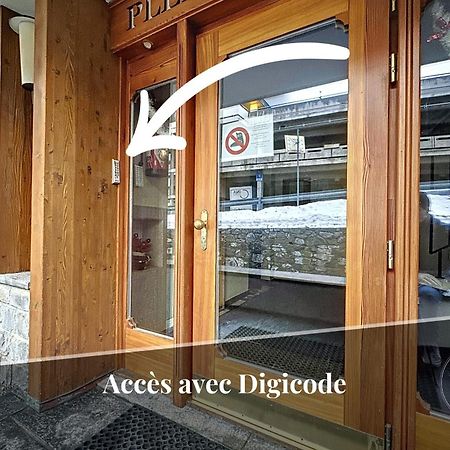 Balcon - Proche télécabines - Hypercentre - Parking Crans-Montana Exterior foto